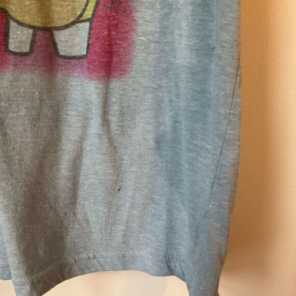 Simpsons Mr Sparkle Japanese Vintage 90’s Changes TShirt, L. Light Blue. Rare! - Picture 7 of 12